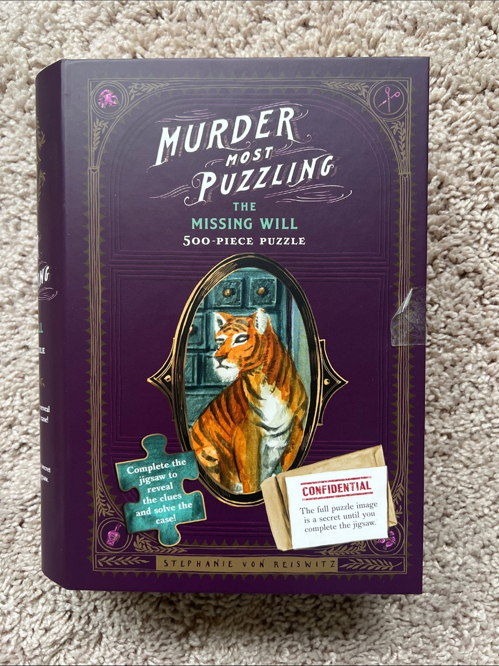 New Murder Most Puzzling: The Missing Will 500-Piece Puzzle